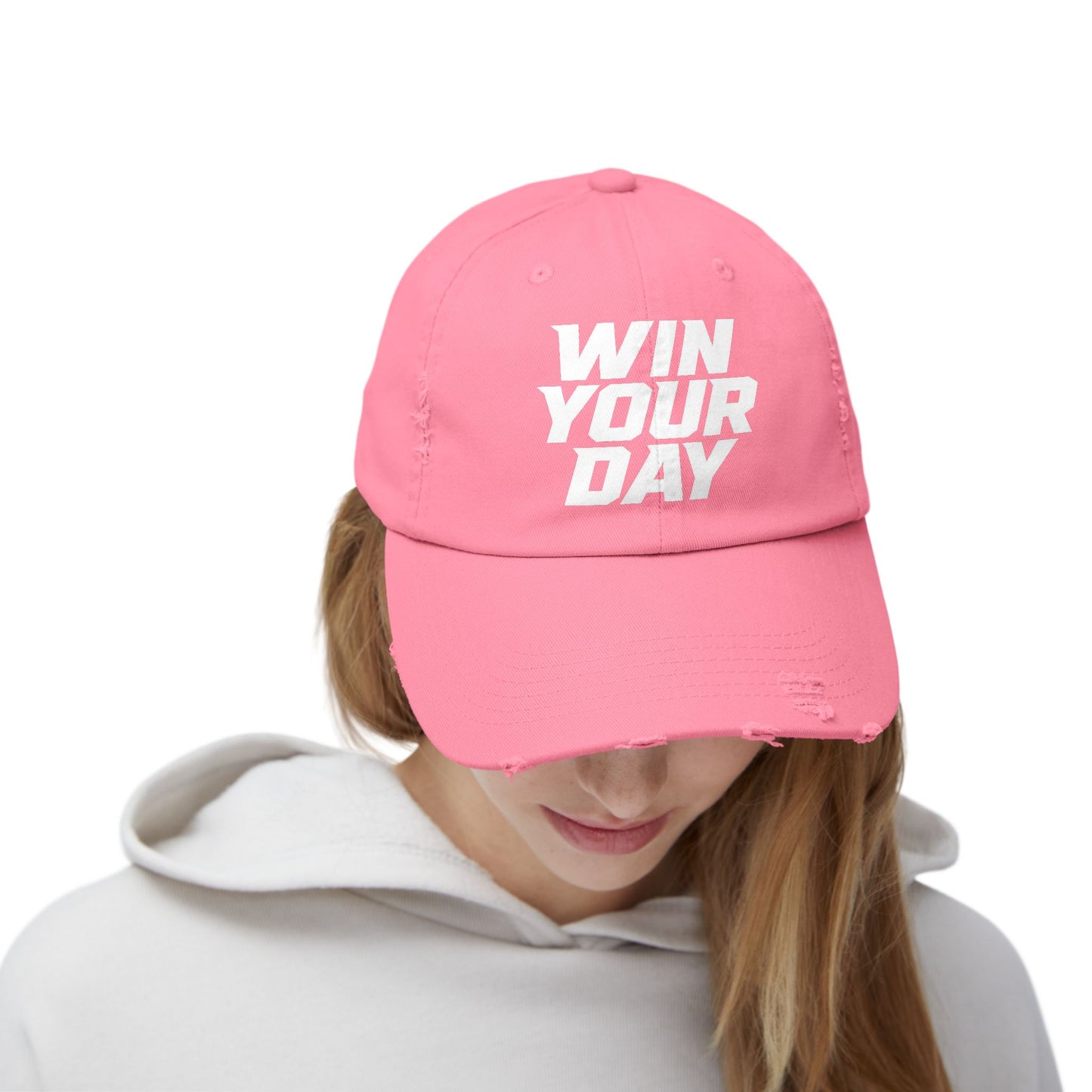 Win Your Day — Distressed Cap
