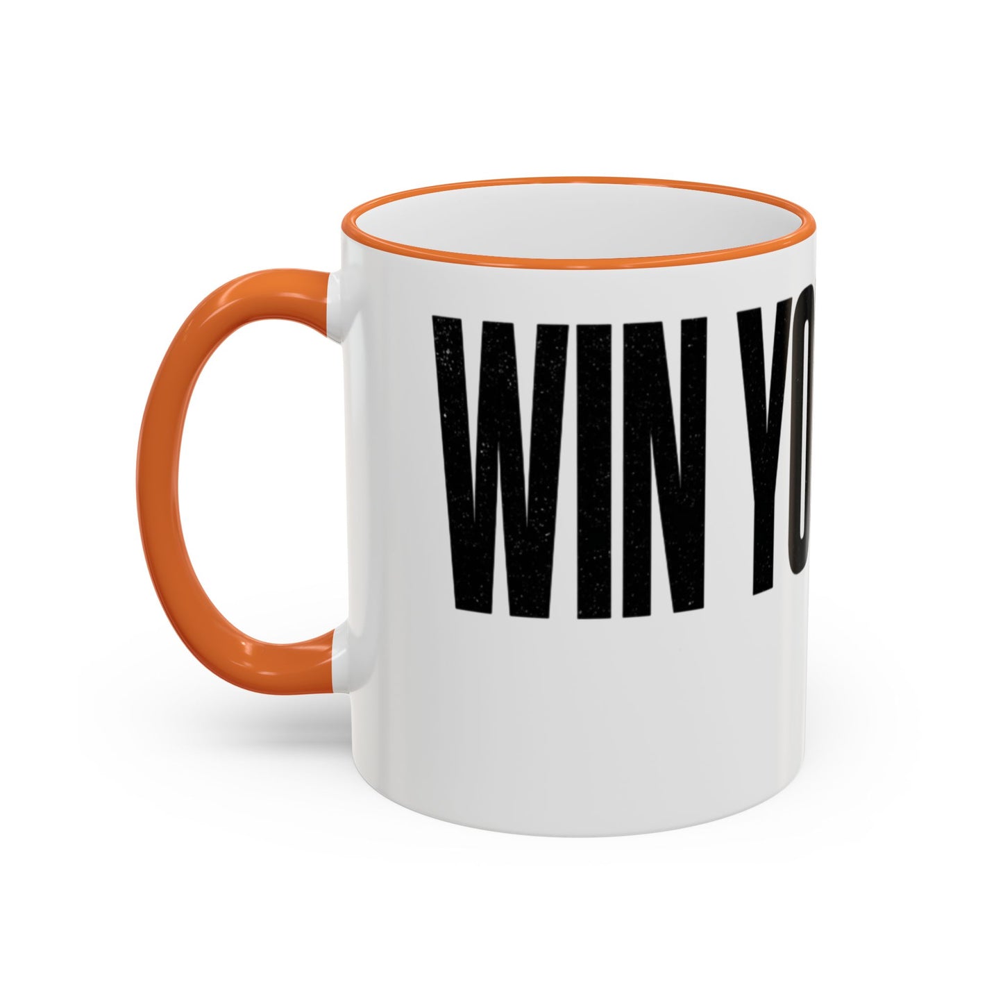 Win Your Day — Multicolor Coffee Cup (11oz)