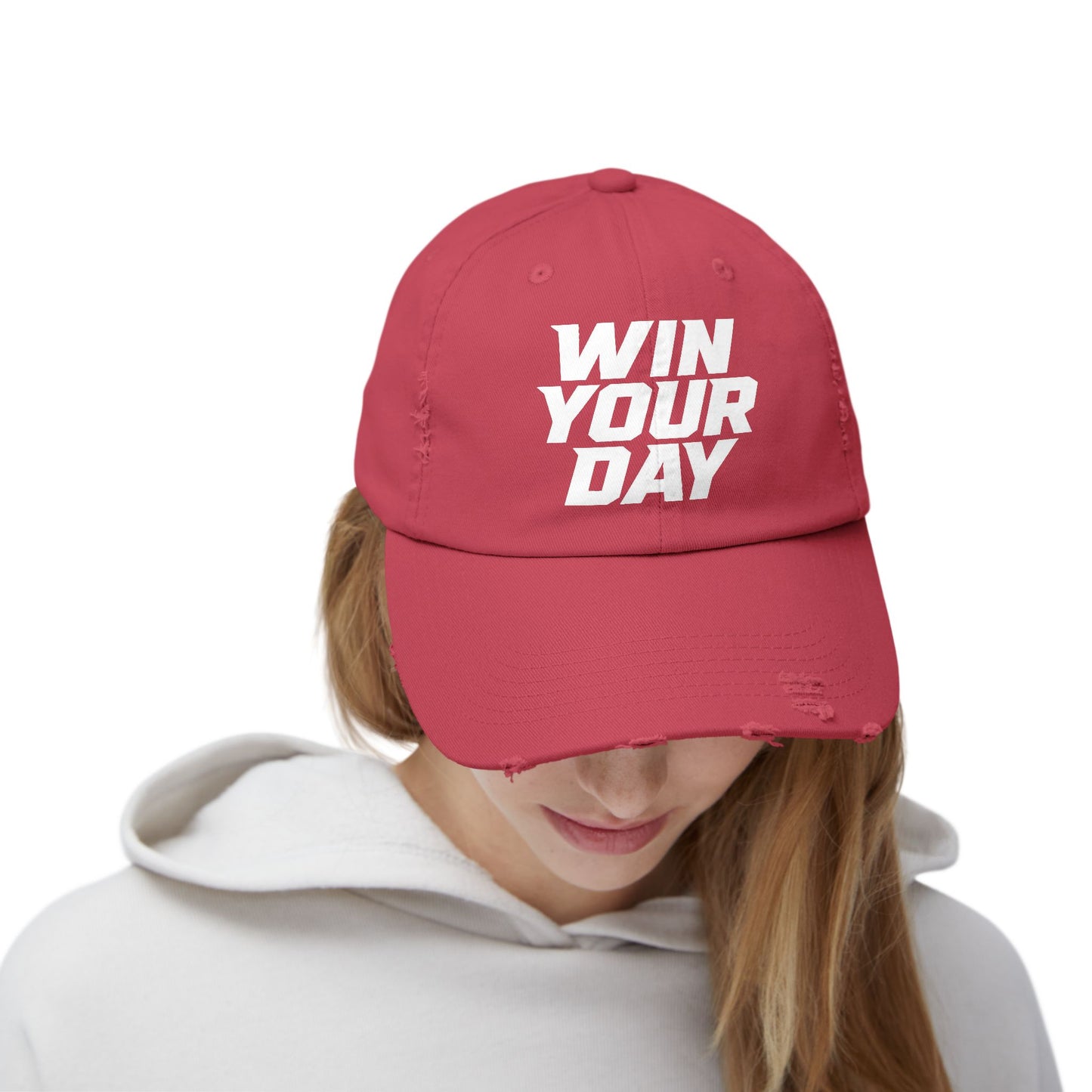 Win Your Day — Distressed Cap
