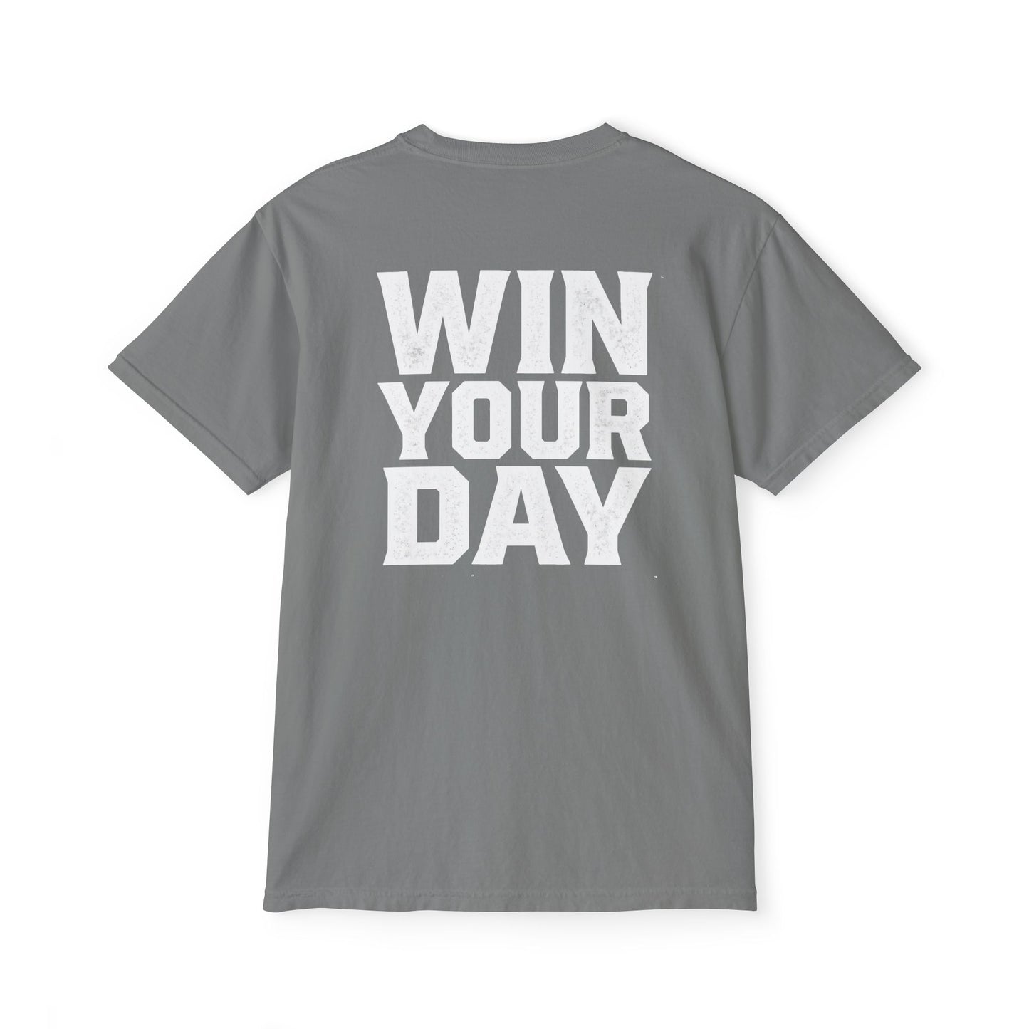 Win Your Day — Pocket Tee